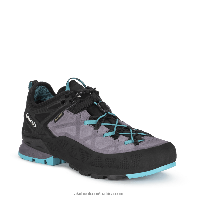 AKU Rock DFS GTX 88XZN51 Women Light Grey/Turquoise