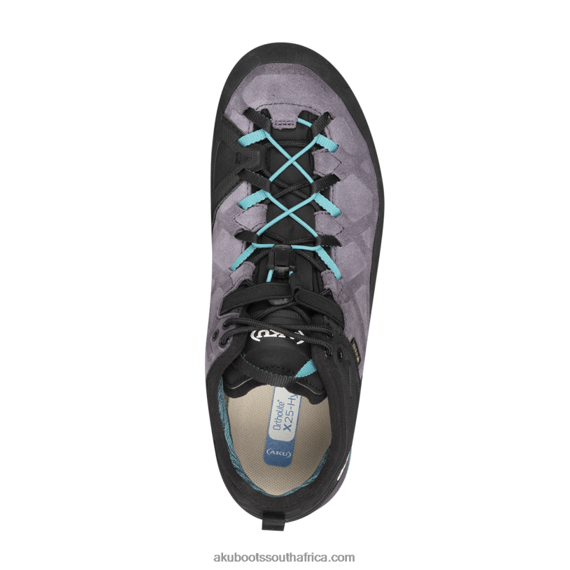 AKU Rock DFS GTX 88XZN51 Women Light Grey/Turquoise