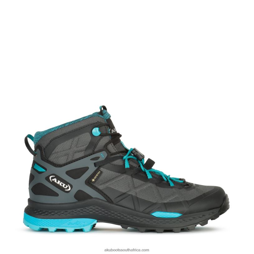 AKU Rocket Mid DFS GTX 88XZN32 Women Black/Turquoise