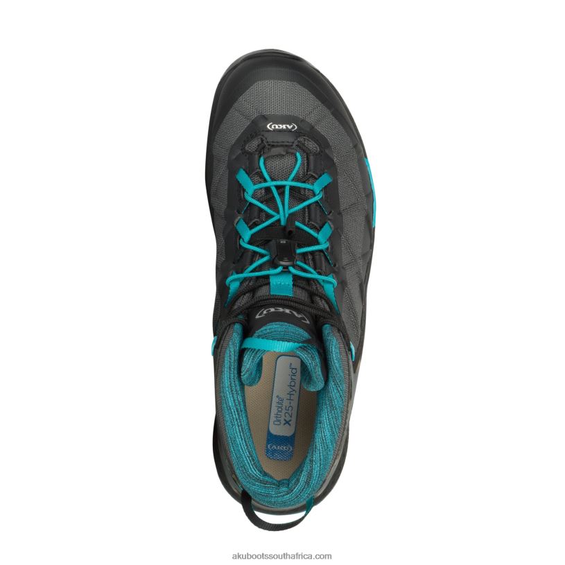 AKU Rocket Mid DFS GTX 88XZN32 Women Black/Turquoise